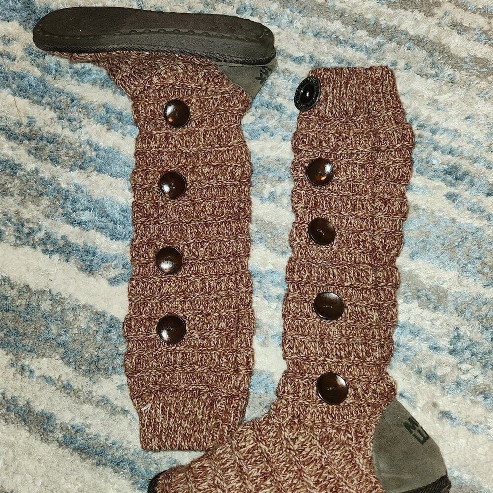 Muks Luks knitted boots || sz 8 - Picture 5 of 9